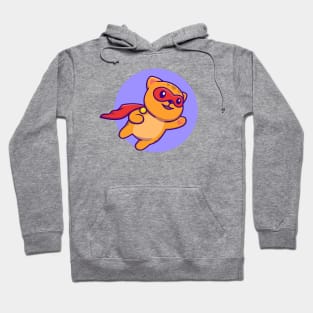 Super Hero Cat Flying Hoodie